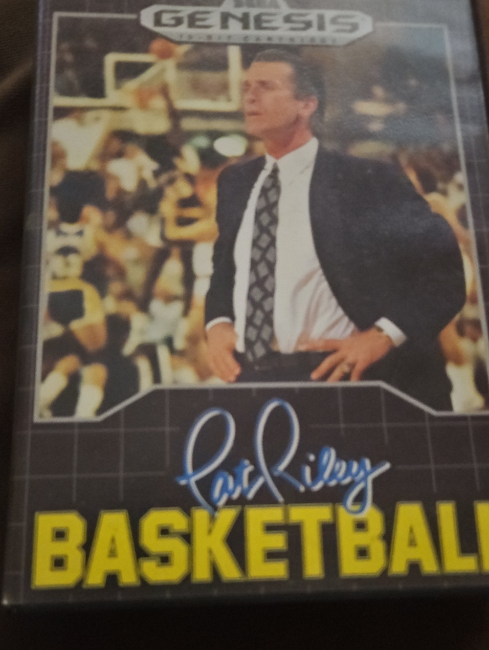 Pat Riley Basketball - Sega Genesis  - Used